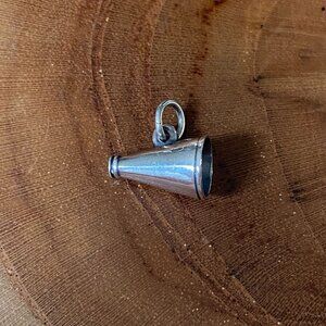James Avery Megaphone Cheerleader Charm, Sterling Silver